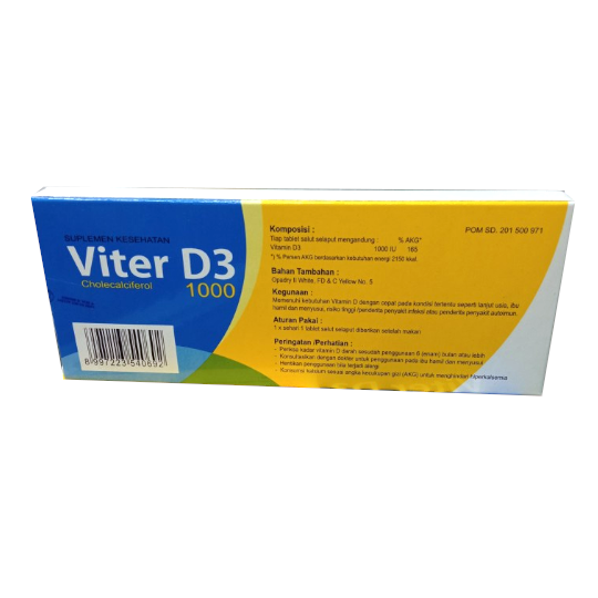Viter D3 1000 IU 10 Tablet Viter D3 1000 IU 10 Tablet