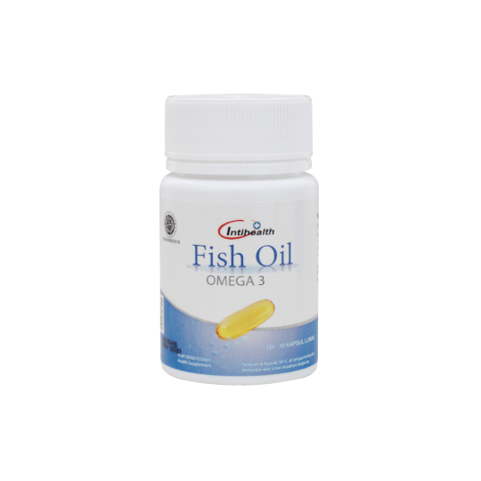 Intihealth Fish Oil Omega 3 30 Kapsul Lunak Kegunaan, Efek Samping
