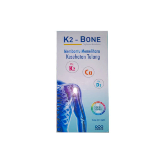 K2 Bone 6 Kaplet Kegunaan, Efek Samping, Dosis dan Aturan Pakai