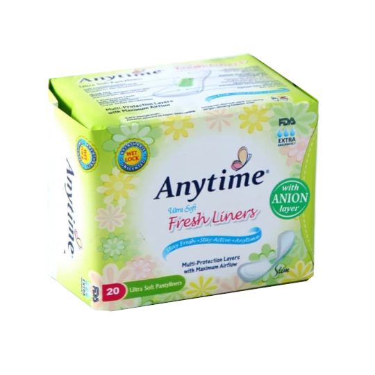 Anytime Pantyliners 20 Pads Anytime Pantyliners 20 Pads