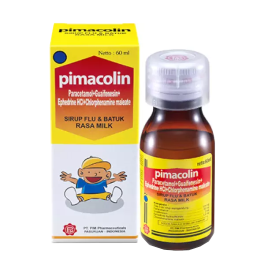 Pimacolin Sirup Rasa Milk 60 ml Pimacolin Sirup Rasa Milk 60 ml