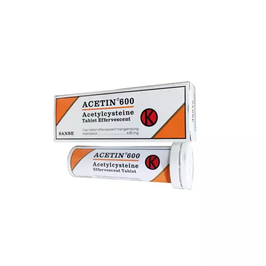 ACETIN 600 TABLET EFFERVESCENT ACETIN 600 TABLET EFFERVESCENT