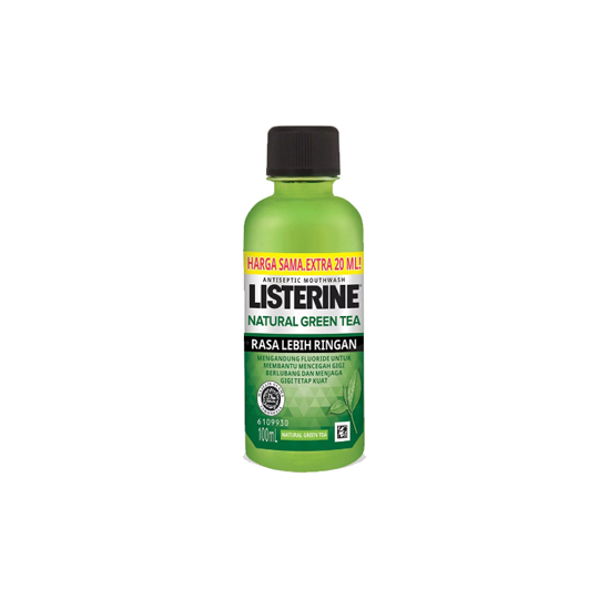LISTERINE NATURAL GREEN TEA 100 ML LISTERINE NATURAL GREEN TEA 100 ML