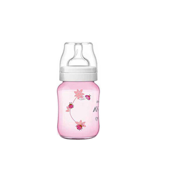 Avent Bottle Classic+ 260 ml Pink 1 Piece Avent Bottle Classic+ 260 ml Pink 1 Piece