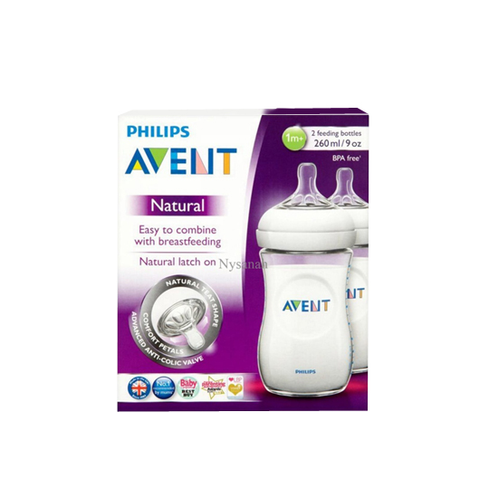 Avent Bottle Natural 260 ml 2 Pieces Avent Bottle Natural 260 ml 2 Pieces