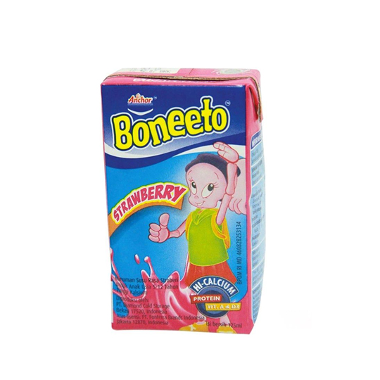 BONEETO UHT STRAWBERRY 125 ML BONEETO UHT STRAWBERRY 125 ML
