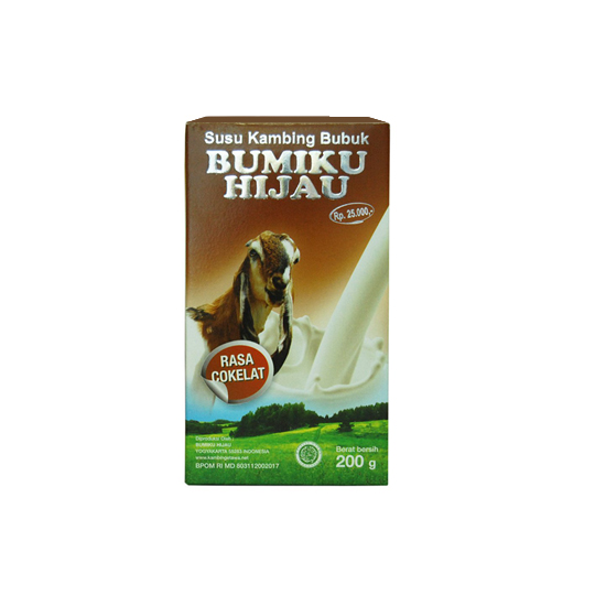 BUMIKU SUSU KAMBING COKELAT 200 GR BUMIKU SUSU KAMBING COKELAT 200 GR