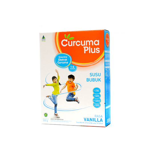 SUSU CURCUMA PLUS RASA VANILA 350 GR SUSU CURCUMA PLUS RASA VANILA 350 GR