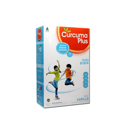 SUSU CURCUMA PLUS RASA VANILA 750 GR SUSU CURCUMA PLUS RASA VANILA 750 GR