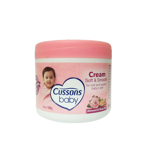 CUSSONS BABY CREAM SOFT & SMOOTH 100 GR CUSSONS BABY CREAM SOFT & SMOOTH 100 GR