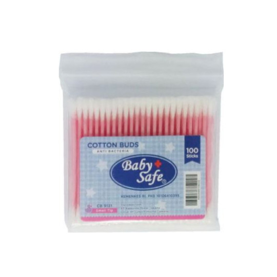 Baby Safe Cotton Bud Small Tip Pack 100 Pieces Kegunaan, Efek Samping