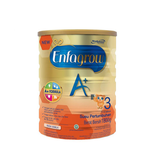 ENFAGROW A+ 3 VANILA 1800 GR ENFAGROW A+ 3 VANILA 1800 GR