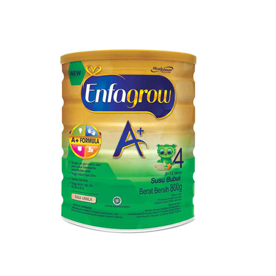 ENFAGROW A+ 4 VANILA 800 GR ENFAGROW A+ 4 VANILA 800 GR