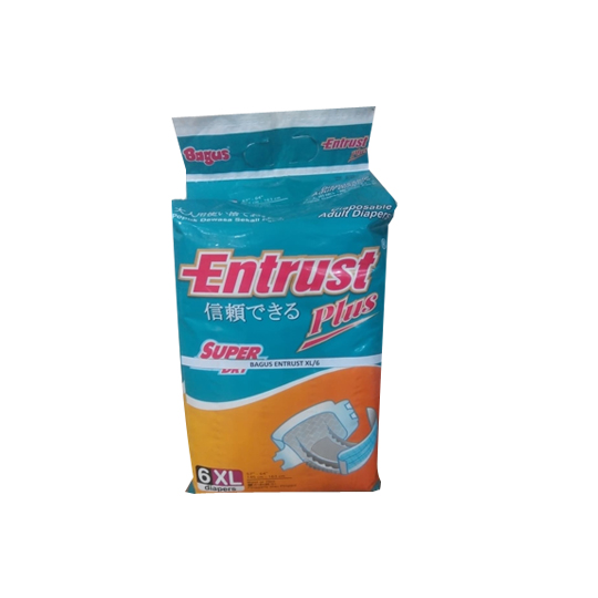 ENTRUST DIAPERS PLUS XL 6 ENTRUST DIAPERS PLUS XL 6