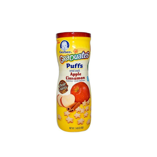 Gerber Graduates Puffs Apple Cinnamon Gerber Graduates Puffs Apple Cinnamon