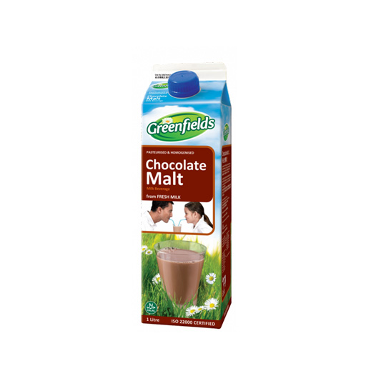GREENFIELDS UHT CHOCO MALT 1000 ML GREENFIELDS UHT CHOCO MALT 1000 ML