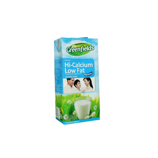GREENFIELDS UHT HI-CALCIUM LOW FAT 1000 ML GREENFIELDS UHT HI-CALCIUM LOW FAT 1000 ML