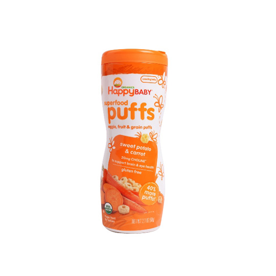 HAPPY BABY SWEET POTATO & CARROT HAPPY BABY SWEET POTATO & CARROT
