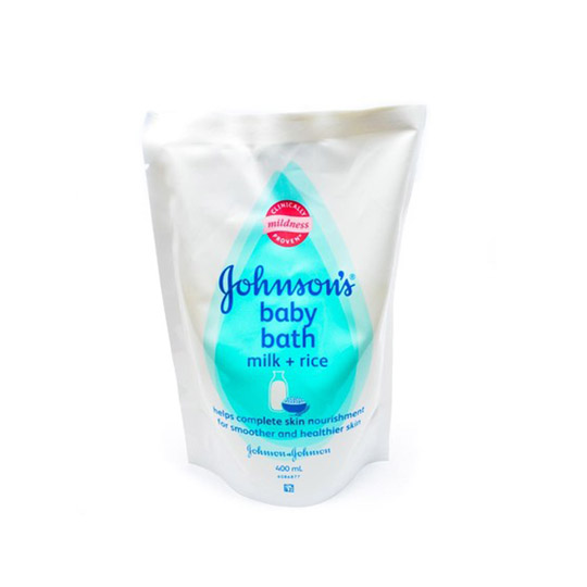 JOHNSON'S BABY BATH MILK & RICE 400 ML (REFILL) JOHNSON'S BABY BATH MILK & RICE 400 ML (REFILL)