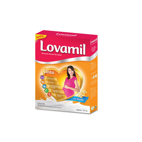 LOVAMIL IBU HAMIL RASA VANILA 175 GR LOVAMIL IBU HAMIL RASA VANILA 175 GR