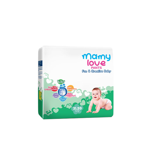MAMY LOVE PANTS XL 20 PIECES MAMY LOVE PANTS XL 20 PIECES