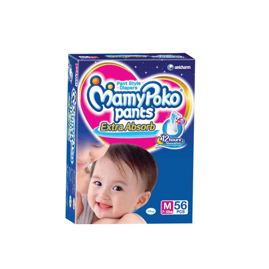 Mamy Poko Extra Dry M 56 Pieces Mamy Poko Extra Dry M 56 Pieces