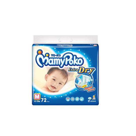 MAMY POKO EXTRA DRY M 72 PIECES MAMY POKO EXTRA DRY M 72 PIECES