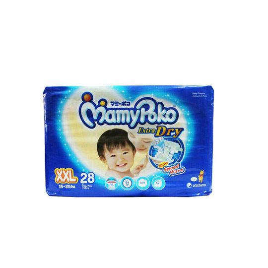 MAMY POKO EXTRA DRY XXL 28 PIECES MAMY POKO EXTRA DRY XXL 28 PIECES