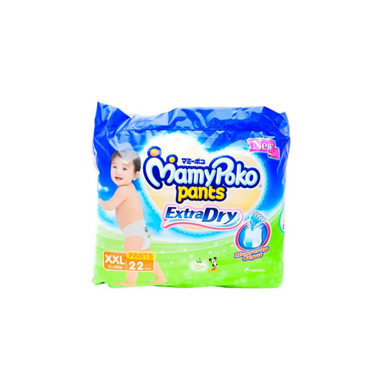 MAMY POKO PANTS EXTRA DRY XXL 22 PIECES MAMY POKO PANTS EXTRA DRY XXL 22 PIECES