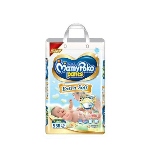 MAMY POKO PANTS EXTRA SOFT S 38 PIECES MAMY POKO PANTS EXTRA SOFT S 38 PIECES