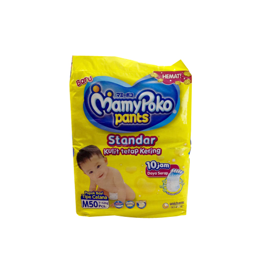 MAMY POKO PANTS STANDAR M 50 PIECES MAMY POKO PANTS STANDAR M 50 PIECES