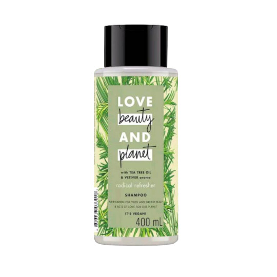 LOVE BEAUTY PLANET RADICAL REFRESHING SHAMPOO 400 ML LOVE BEAUTY PLANET RADICAL REFRESHING SHAMPOO 400 ML