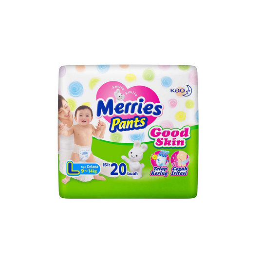 MERRIES PANTS GOOD SKIN L 20 PIECES MERRIES PANTS GOOD SKIN L 20 PIECES