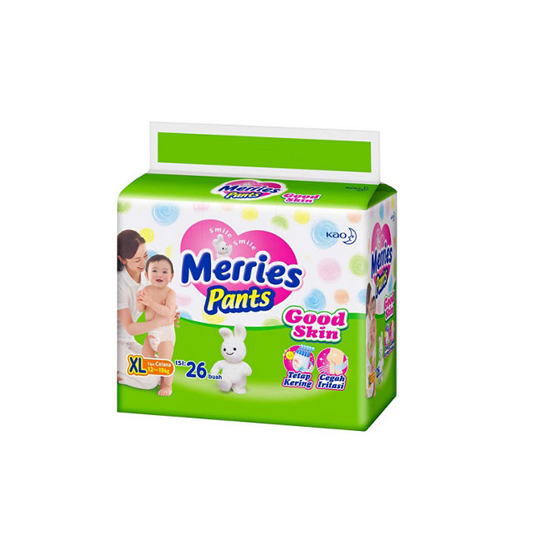 Merries Pants Good Skin XL 26 Pieces Merries Pants Good Skin XL 26 Pieces