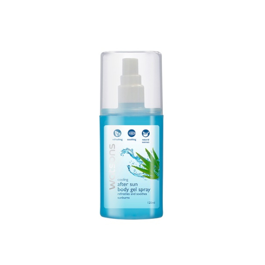 WATSONS COOLING AFTER SUN BODY GEL SPRAY 120ML WATSONS COOLING AFTER SUN BODY GEL SPRAY 120ML