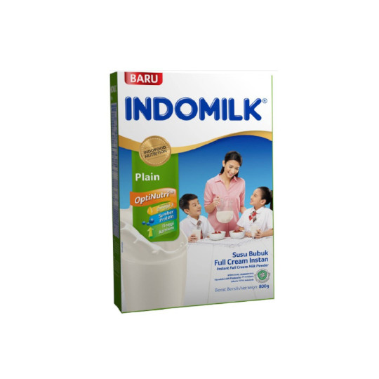 INDOMILK FULL CREAM INSTANT RASA PLAIN 800 GR INDOMILK FULL CREAM INSTANT RASA PLAIN 800 GR