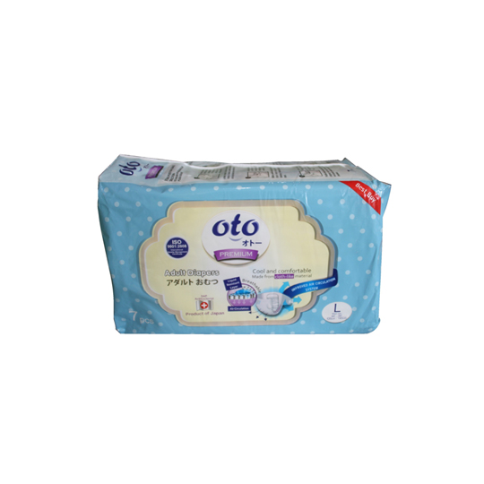 OTO PREMIUM ADULT DIAPERS L 7 PIECES OTO PREMIUM ADULT DIAPERS L 7 PIECES