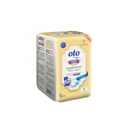 Oto Premium Adult Diapers Xl 6 Pieces Oto Premium Adult Diapers Xl 6 Pieces