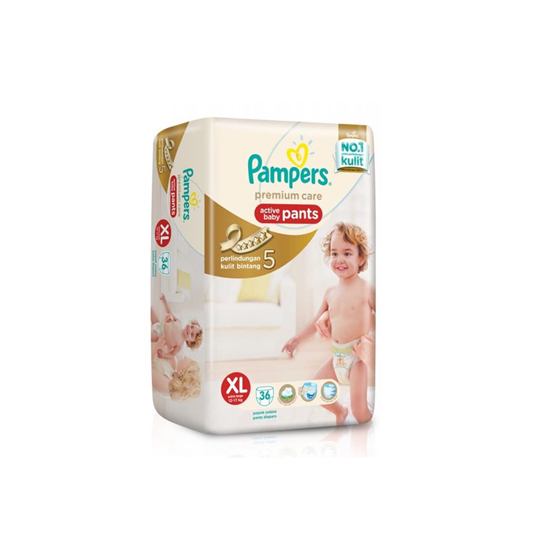PAMPERS PREMIUM CARE PANTS XL 36 PIECES PAMPERS PREMIUM CARE PANTS XL 36 PIECES