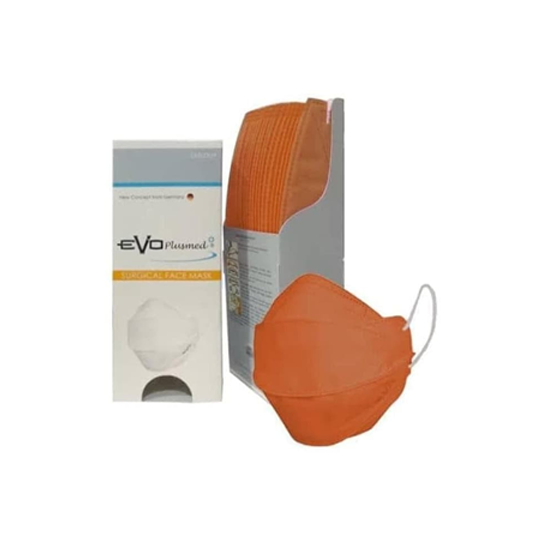 Masker Evo Plusmed Earloop Orange 25 Pieces Masker Evo Plusmed Earloop Orange 25 Pieces