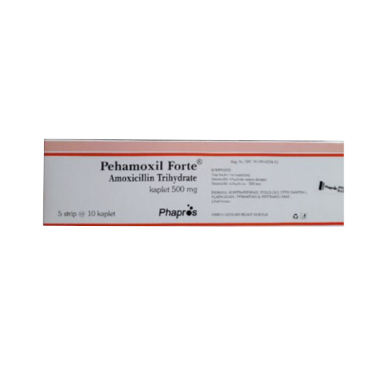 Pehamoxil Forte 500 mg 10 Tablet Pehamoxil Forte 500 mg 10 Tablet