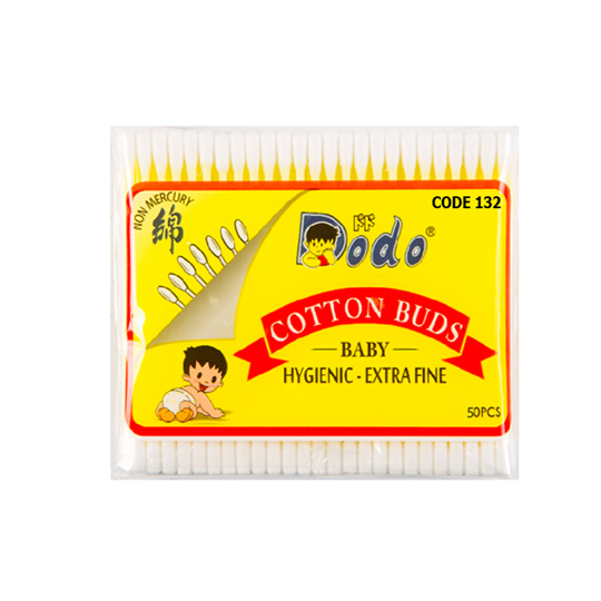 DODO COTTON BUDS CODE 132 50 PIECES DODO COTTON BUDS CODE 132 50 PIECES