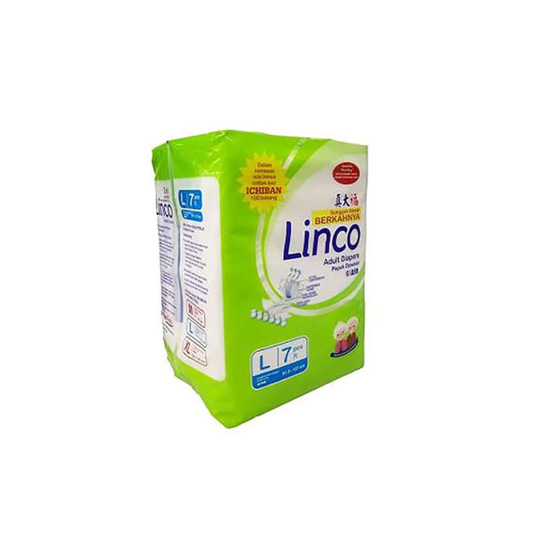 Linco Adult Diapers L 7 Pieces Linco Adult Diapers L 7 Pieces