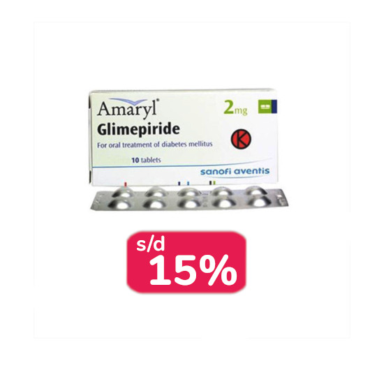AMARYL 2 MG 30 TABLET - OBAT RUTIN AMARYL 2 MG 30 TABLET - OBAT RUTIN