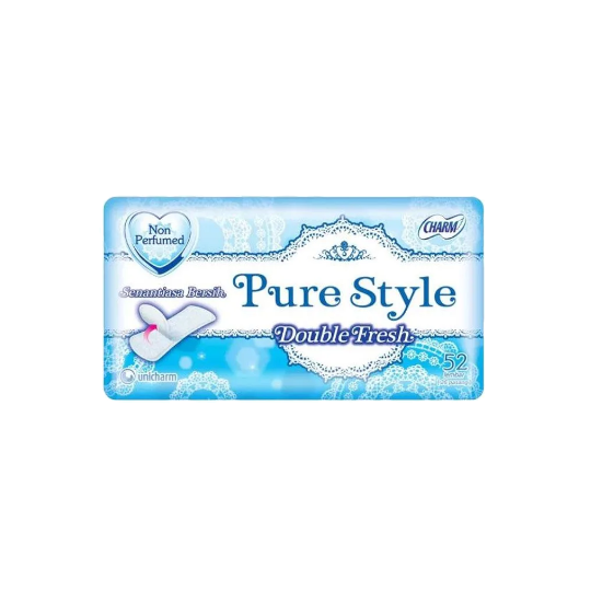 Charm Pantyliner Pure Style Deo Fresh Non Parfum 52 Pads Charm Pantyliner Pure Style Deo Fresh Non Parfum 52 Pads