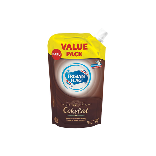 FRISIAN FLAG KENTAL MANIS POUCH COKLAT 560 GR FRISIAN FLAG KENTAL MANIS POUCH COKLAT 560 GR
