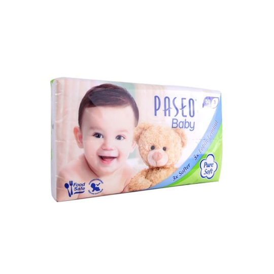 PASEO PURE FACIAL TRAVEL 50 PIECES PASEO PURE FACIAL TRAVEL 50 PIECES