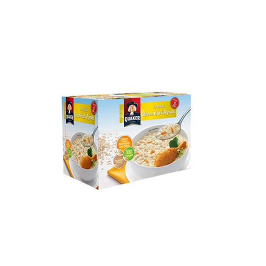 Quaker Oatmeal Rasa Kari Ayam 112 Gr Quaker Oatmeal Rasa Kari Ayam 112 Gr
