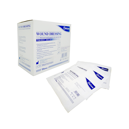 Wound Dressing Waterproof And Transparent With Absorbent Pad 12 Cm Wound Dressing Waterproof And Transparent With Absorbent Pad 12 Cm