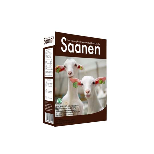 SAANEN SUSU KAMBING COKLAT 200 GR SAANEN SUSU KAMBING COKLAT 200 GR